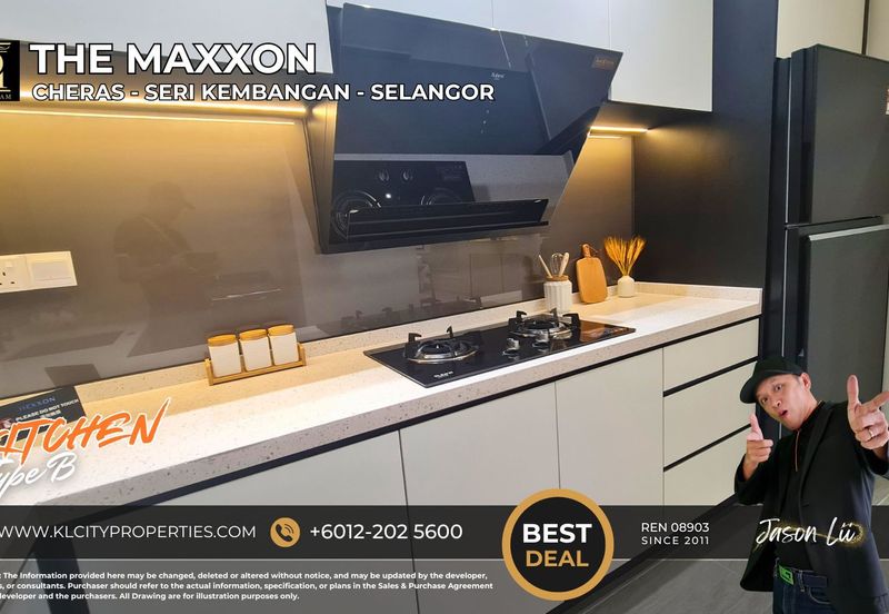 The Maxxon Condo 1150sqft 4 Bedrooms 2 Bathroom at Bandar Damai Perdana Condominium