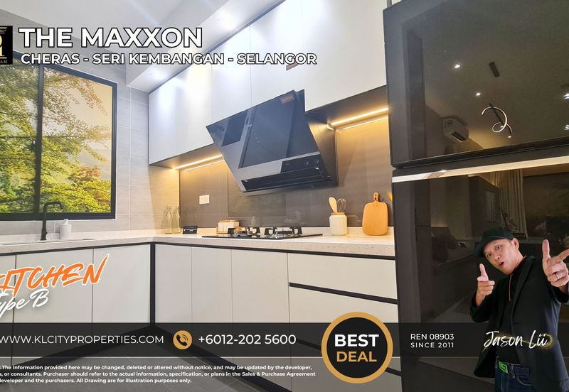 The Maxxon Condo 1150sqft 4 Bedrooms 2 Bathroom at Bandar Damai Perdana Condominium