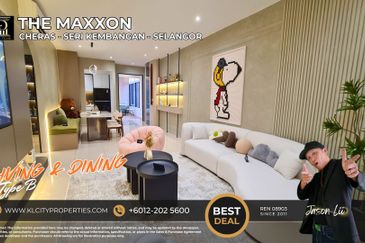The Maxxon Condo 1150sqft 4 Bedrooms 2 Bathroom at Bandar Damai Perdana Condominium