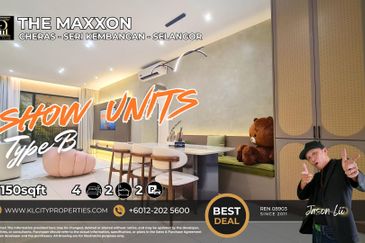 The Maxxon Condo 1150sqft 4 Bedrooms 2 Bathroom at Bandar Damai Perdana Condominium