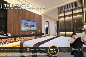 The Maxxon Cheras Type C 1500sqft 4+1 Rooms 3 Bathrooms 2 Balcony