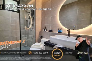 The Maxxon Cheras Type C 1500sqft 4+1 Rooms 3 Bathrooms 2 Balcony