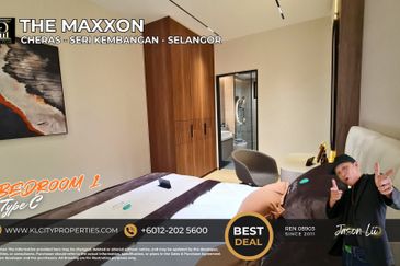 The Maxxon Cheras Type C 1500sqft 4+1 Rooms 3 Bathrooms 2 Balcony