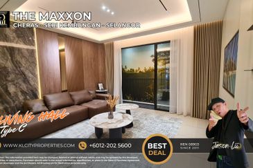 The Maxxon Cheras Type C 1500sqft 4+1 Rooms 3 Bathrooms 2 Balcony