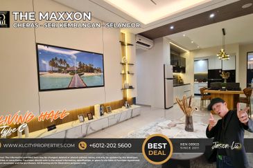 The Maxxon Cheras Type C 1500sqft 4+1 Rooms 3 Bathrooms 2 Balcony