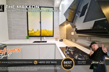 The Maxxon Cheras Type C 1500sqft 4+1 Rooms 3 Bathrooms 2 Balcony