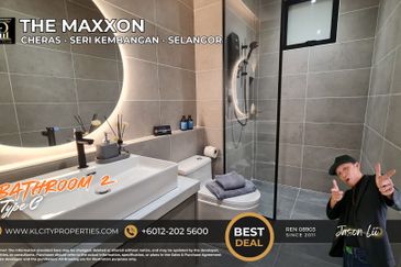 The Maxxon Cheras Type C 1500sqft 4+1 Rooms 3 Bathrooms 2 Balcony