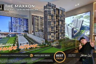 The Maxxon Cheras Type C 1500sqft 4+1 Rooms 3 Bathrooms 2 Balcony