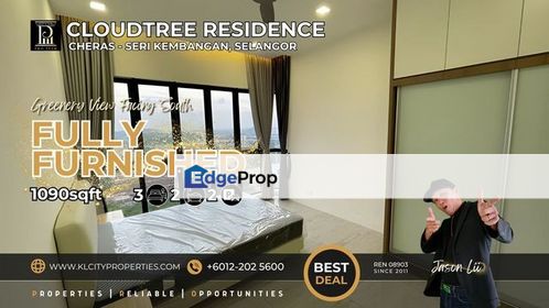 CloudTree Residence 3 Bedrooms 2 Bathroom For Rent, Selangor, Seri Kembangan