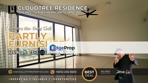 CloudTree Residence Cheras Seri Kembangan 3+1 Rooms For Sale , Selangor, Seri Kembangan