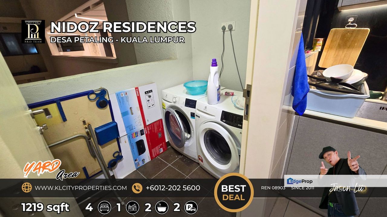 🏡 Nidoz Residences Desa Petaling | 4BR + Study | Near MRT & Spark Mall, Kuala Lumpur, Desa Petaling