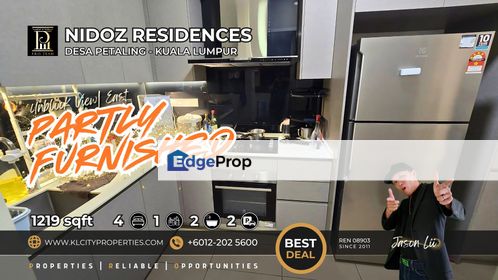🏡 Nidoz Residences Desa Petaling | 4BR + Study | Near MRT & Spark Mall, Kuala Lumpur, Desa Petaling