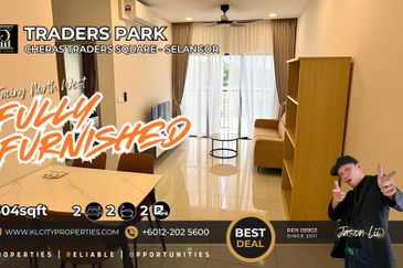 2BR Fully Furnished Apartment in Cheras | Traders Park Residence | Brand New Furniture