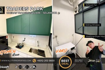 2BR Fully Furnished Apartment in Cheras | Traders Park Residence | Brand New Furniture