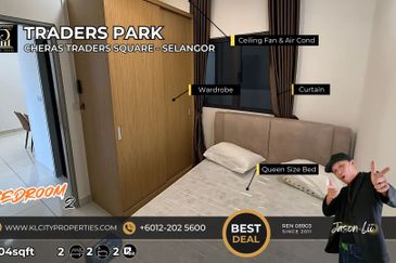 2BR Fully Furnished Apartment in Cheras | Traders Park Residence | Brand New Furniture
