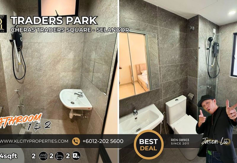2BR Fully Furnished Apartment in Cheras | Traders Park Residence | Brand New Furniture