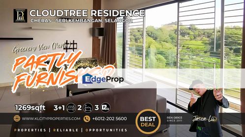 CloudTree Residence 3+1 Rooms 2 Bathrooms 2 Car Park Freehold 1269sqdft For Sale, Selangor, Seri Kembangan