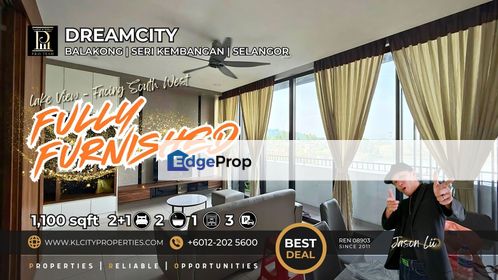 Dreamcity Serviced Residency @ Seri Kembangan | 2BR + Study | 3 Car Parks | RM2,700/m, Selangor, Seri Kembangan