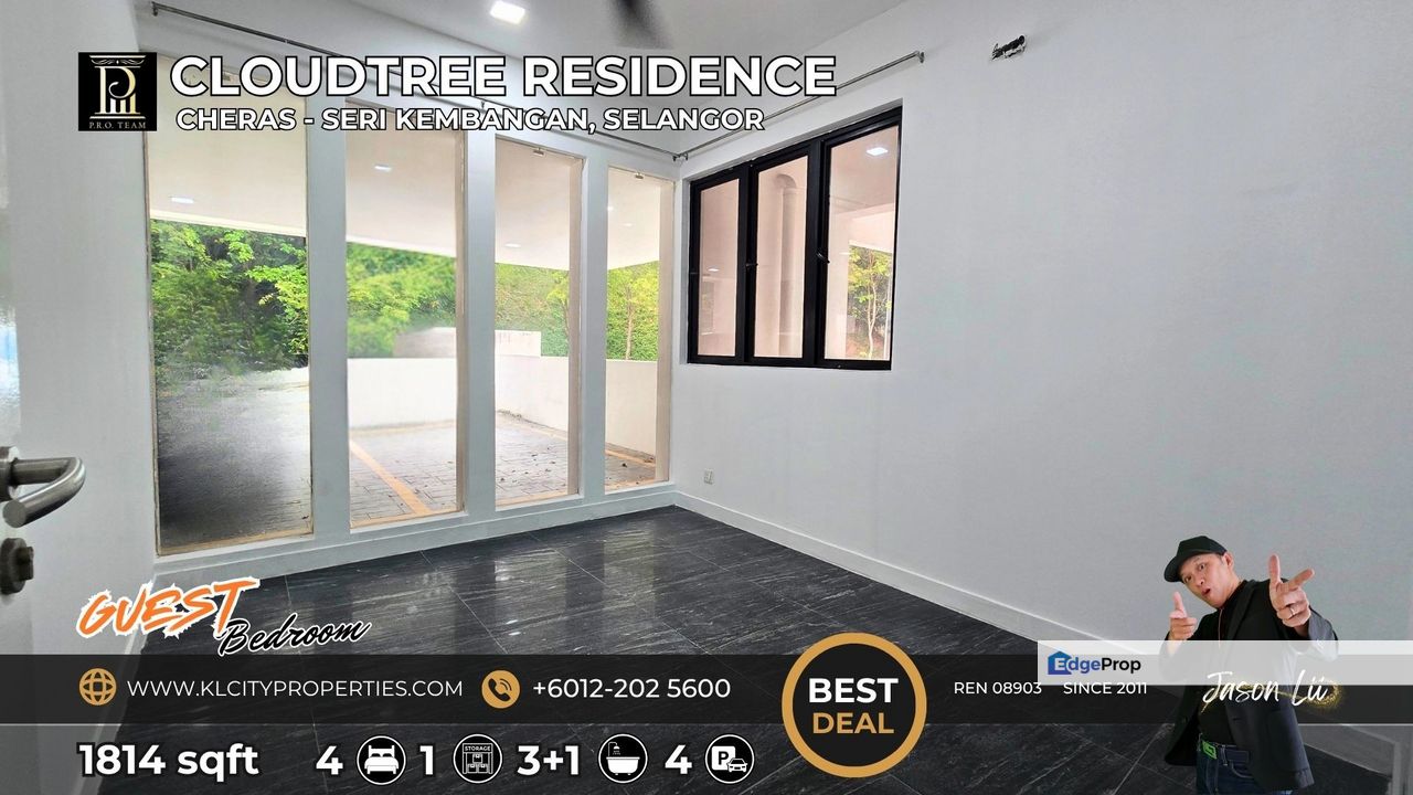 CloudTree Residence | Luxury Town Villa | 1814sqft Forest View, Selangor, Seri Kembangan