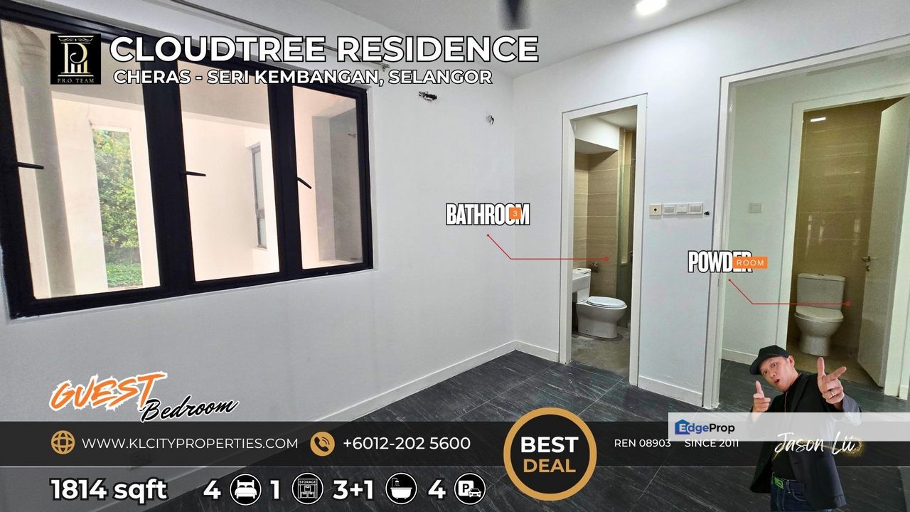 CloudTree Residence | Luxury Town Villa | 1814sqft Forest View, Selangor, Seri Kembangan