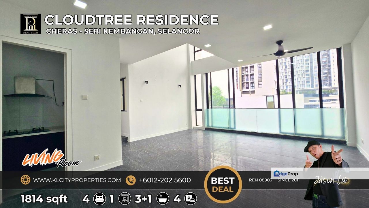 CloudTree Residence | Luxury Town Villa | 1814sqft Forest View, Selangor, Seri Kembangan
