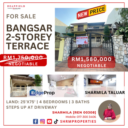 🏠 2-Storey Link for Sale at Bangsar, Bangsar Park, Bangsar Baru, Bukit Bandaraya, KL, Kuala Lumpur |  Nice Neighbourhood 🏠, Kuala Lumpur, Bangsar