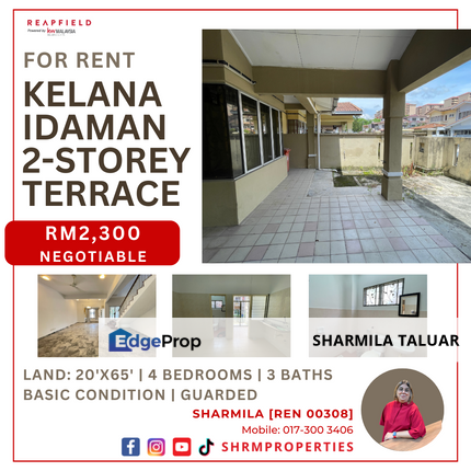 🏠 2-Storey Link Terrace House For Sale in Kelana Idaman, PJU 1A, PJU1A, Kelana Jaya, Petaling Jaya PJ | Basic Condition 🏠, Selangor, Kelana Jaya