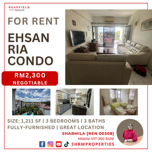 🏠 Ehsan Ria Condo for Rent in Section 11, PJ, Petaling Jaya | Fully ...