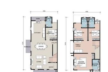 2 Storey Corner Lot House Padura Alam Impian