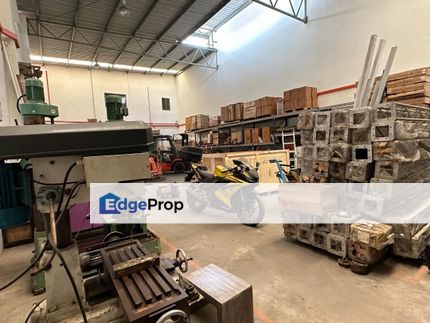 1.5 Semi D Factory at Jalan Bayu, Bandar Seri Alam For Rent, Johor, Masai