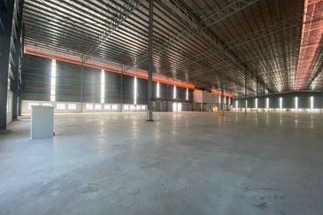 Detached Factory Warehouse at Kawasan Perindustrian Senai For Rent 