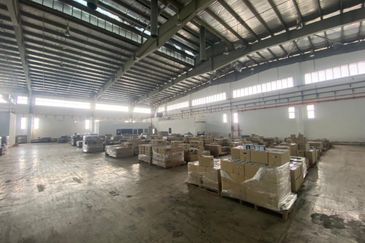 Detached Factory at Tebrau For Rent