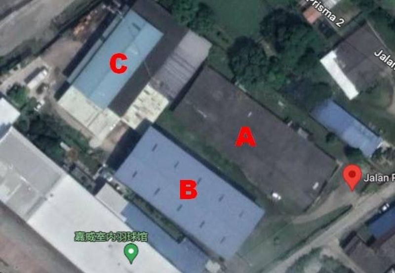 Detached Factory Kulai Kelapa Sawit For Rent