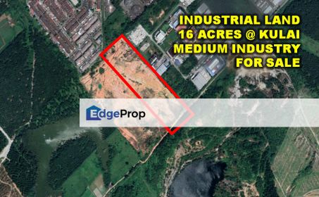 Kulai Medium Industrial Land For Sale, Johor, Kulai