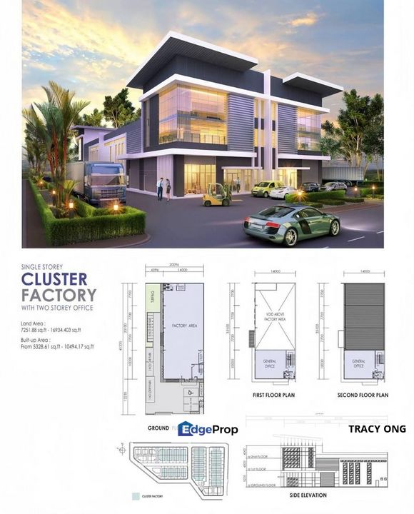Harvest Green Industrial Park 3-Storey Cluster Factory For Sale for ...