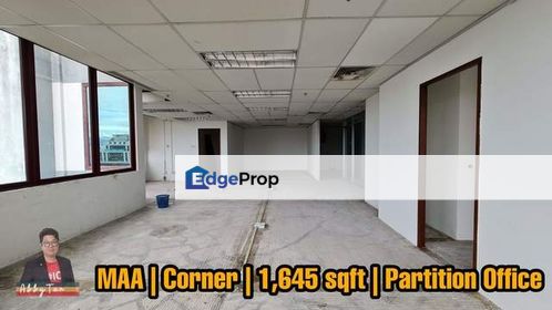 For RENT | Menara MAA Signature Office | Partition Office | Kota Kinabalu, Sabah, Kota Kinabalu