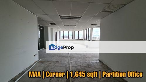 For RENT | Menara MAA Signature Office | Partition Office | Centralize Air-Cond , Sabah, Kota Kinabalu