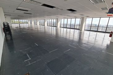 Premium Top Floor Office | Plaza Shell KK | 8,240 sqft
