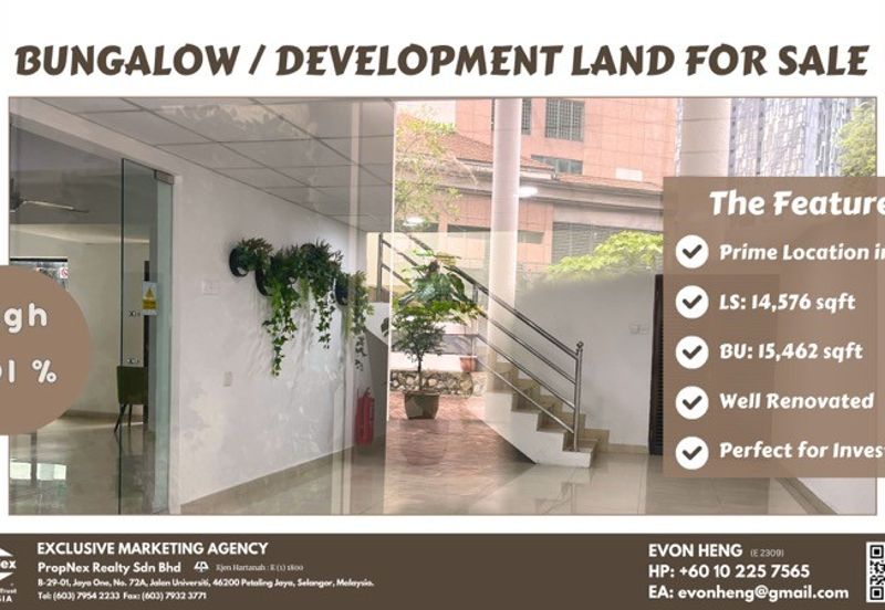 Development land in popular area of Kuala Lumpur