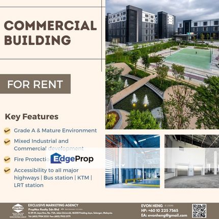 Commercial centre opportunities, big space for rent, Selangor, Shah Alam