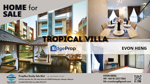 BIG sqft | Freehold Low Density Condominium | Tropical Villa in located in Seri Kembangan, Selangor, Seri Kembangan