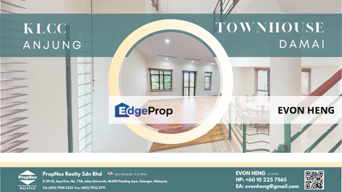 Exclusive Gated Guarded 3.5 Storey Townhouse located in KL City, Kuala Lumpur, Ampang