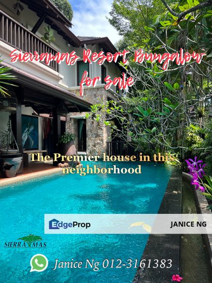 Sierramas bungalow for sale with swimming pool , Selangor, Sungai Buloh