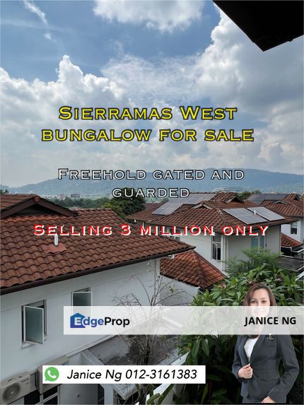 Sierramas West bungalow for sale , Selangor, Sungai Buloh