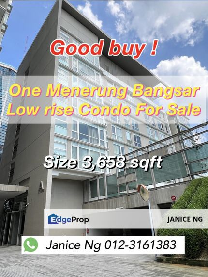 One Menerung Condominium for sale , Kuala Lumpur, Bangsar