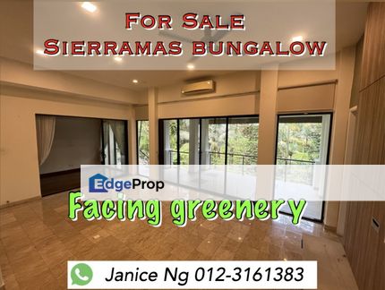 Sierramas bungalow facing gully for sale , Selangor, Sungai Buloh