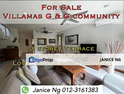 Villamas terrace house for sale , Selangor, Sungai Buloh