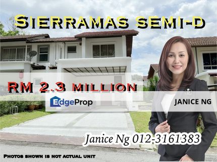 Sierramas semi-d for sale , Selangor, Sungai Buloh