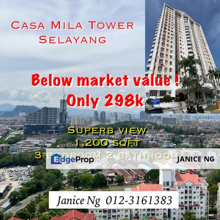 Casa Mila Tower Selayang for sale , Selangor, Selayang