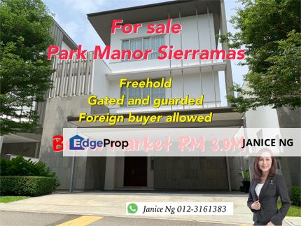 Park Manor Sierramas bungalow for sale , Selangor, SierraMas